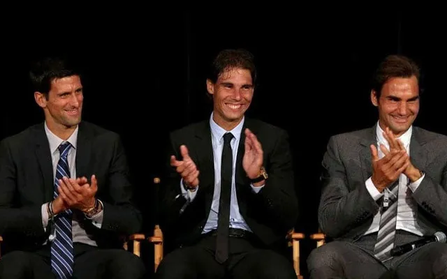 Novak Djokovic, Rafael Nadal, Roger Federer