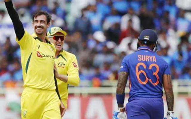 Starc sends Surya for second consecutive golden duck