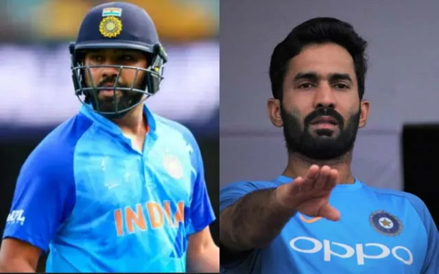 Rohit Sharma and Dinesh Karthik