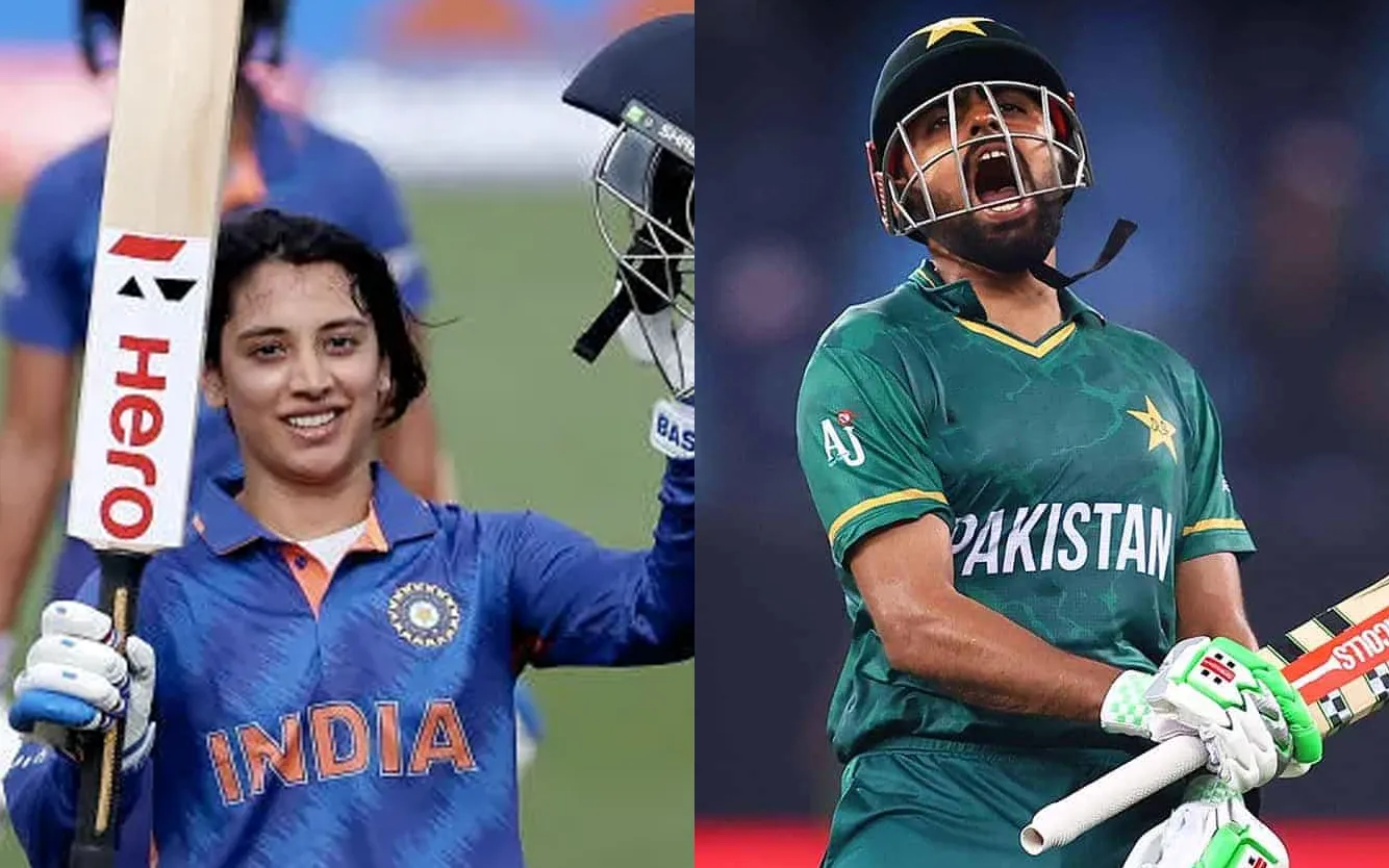 Babar Azam and Smriti Mandhana's price sparks comparison