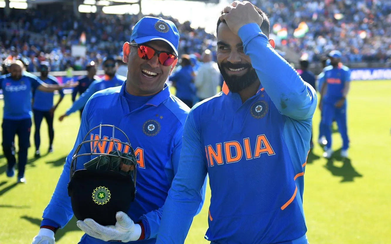 MS Dhoni & Virat Kohli