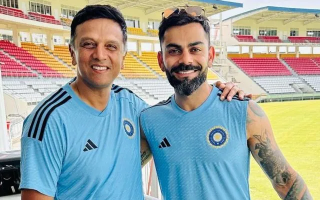 Rahul Dravid & Virat Kohli