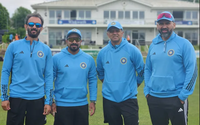 Team India coaching staff