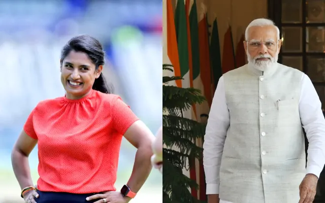 Mithali Raj, Narendra Modi