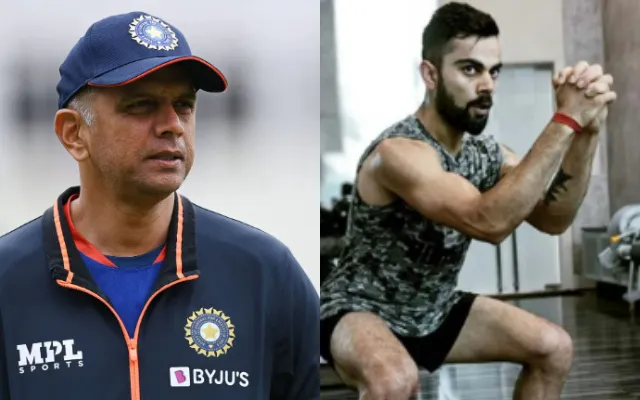 Virat Kohli Rahul Dravid 