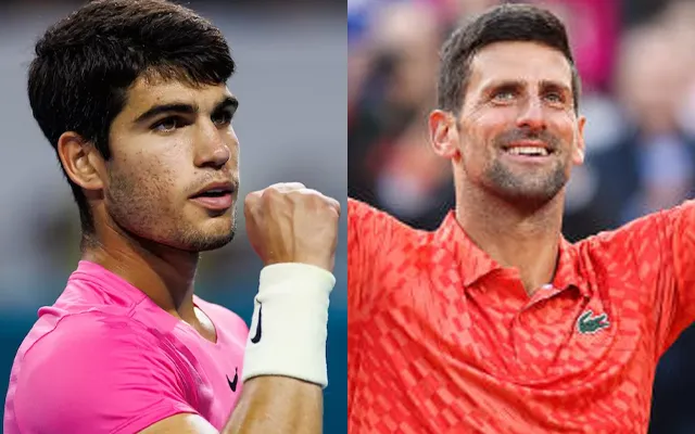 Novak Djokovic Carlos Alcaraz