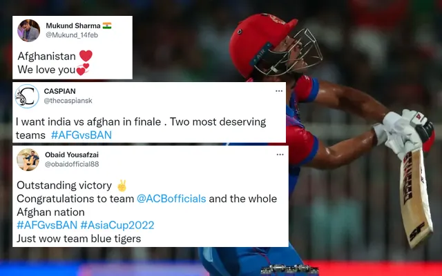 Afghanistan managed to clinch a win against Bangladesh by 7 wickets in match three of the Asia Cup 2022