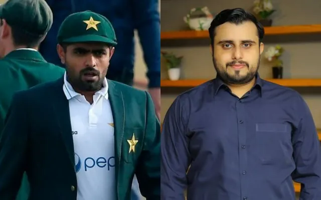 Babar Azam and Farid Khan