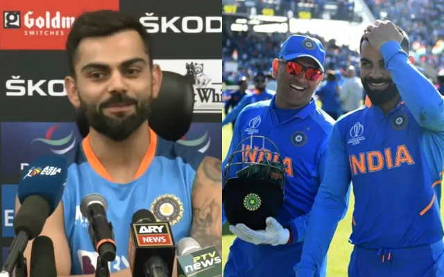 Virat Kohli and MS Dhoni