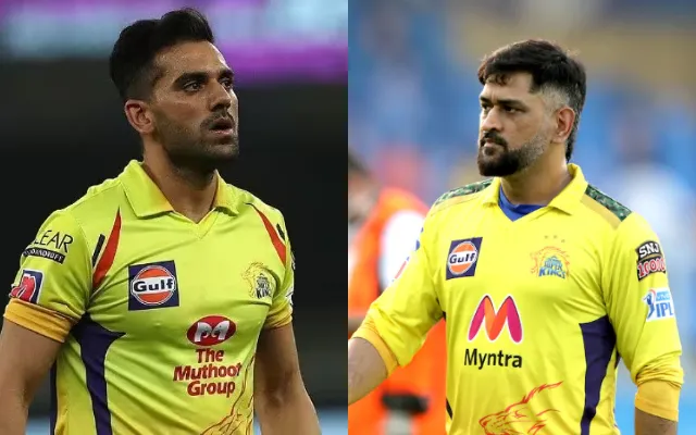 Deepak Chahar, MS Dhoni