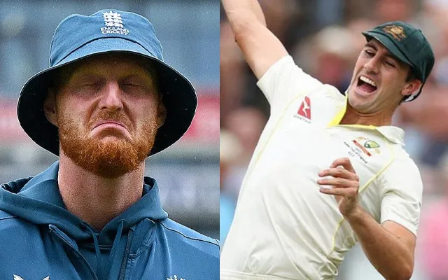 Ben Stokes and Pat Cummins