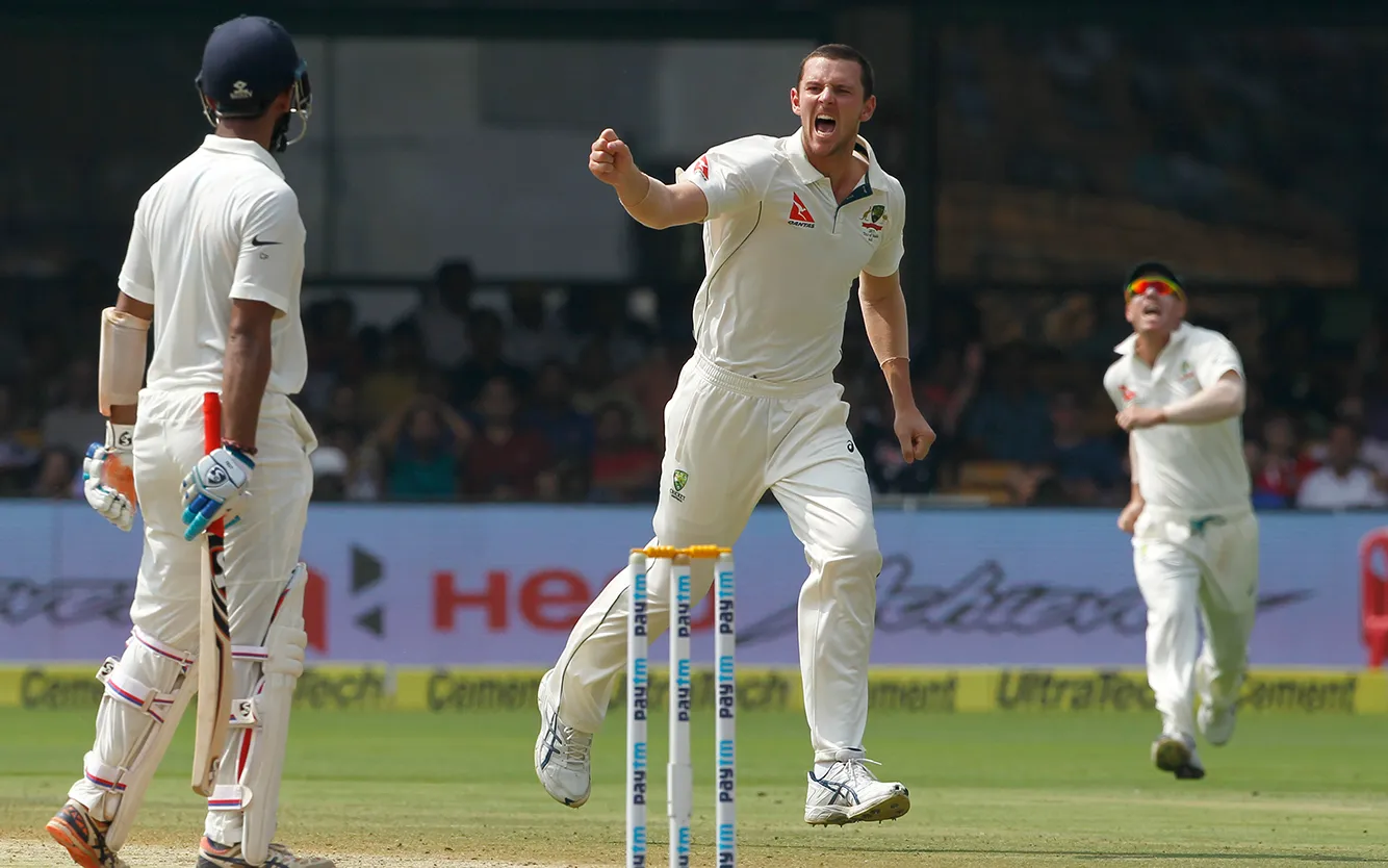 Australia v India : 3 reason why Australia will miss josh hazelwood in Nagpur test match.