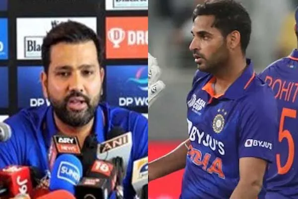 Rohit Sharma- Bhuvneshwar Kumar