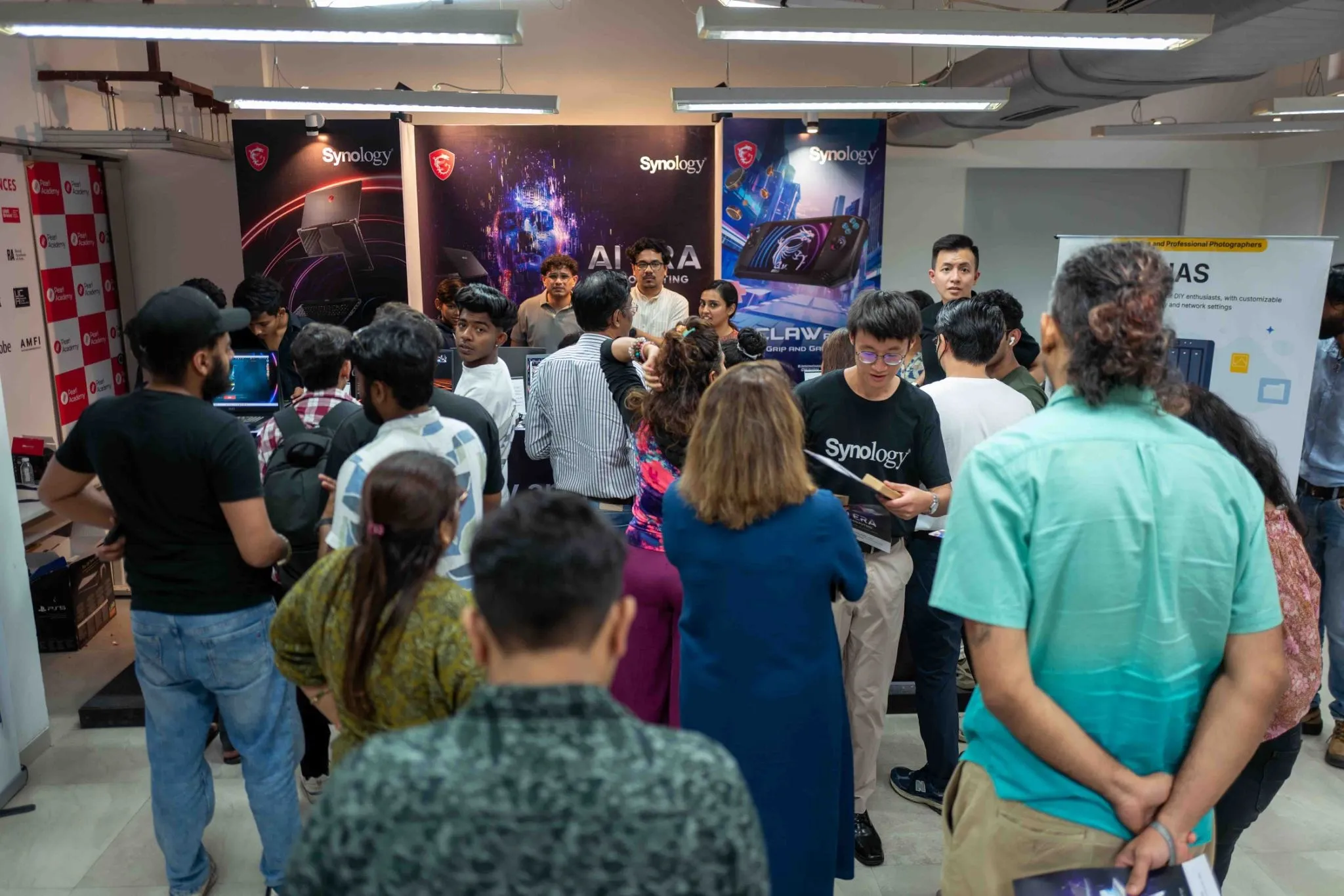 Graph I. The collaborative event between Synology and MSI has captured the interest of both faculty members and students alike.jpg