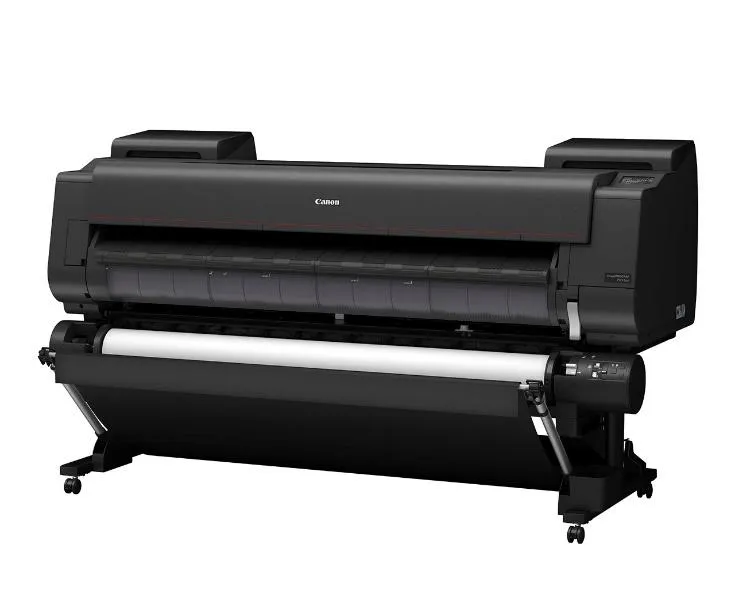 A large black printer with a white background

Description automatically generated