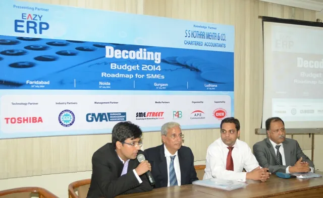  SMEStreet Decoding Budget Event Series in Ludhiana