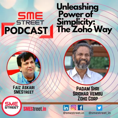 SRIDHAR VEMBU , FAIZ ASKARI, SMESTREET, ZOHO