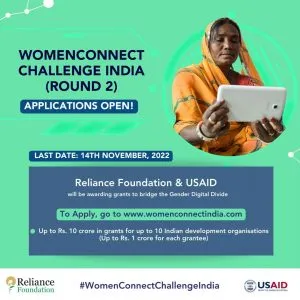 WomenConnect Challenge India (Round 2)