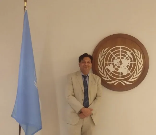 Faiz Askari, Founder of SMEStreet Participated UN South South Cooperation Summit & Expo 2018 in New York