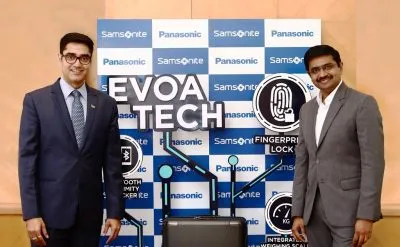 Manish Sharma of Panasonic India, Jai Krishnan of Samsonite South Asia