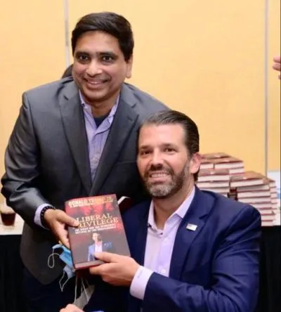 Bhagi Nanda With Don Trump Jr