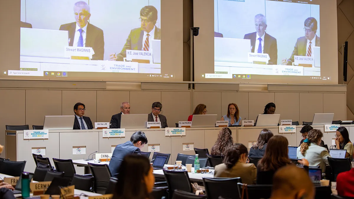 High-level panel urges action on triple planetary crisis at Trade and Environment Week