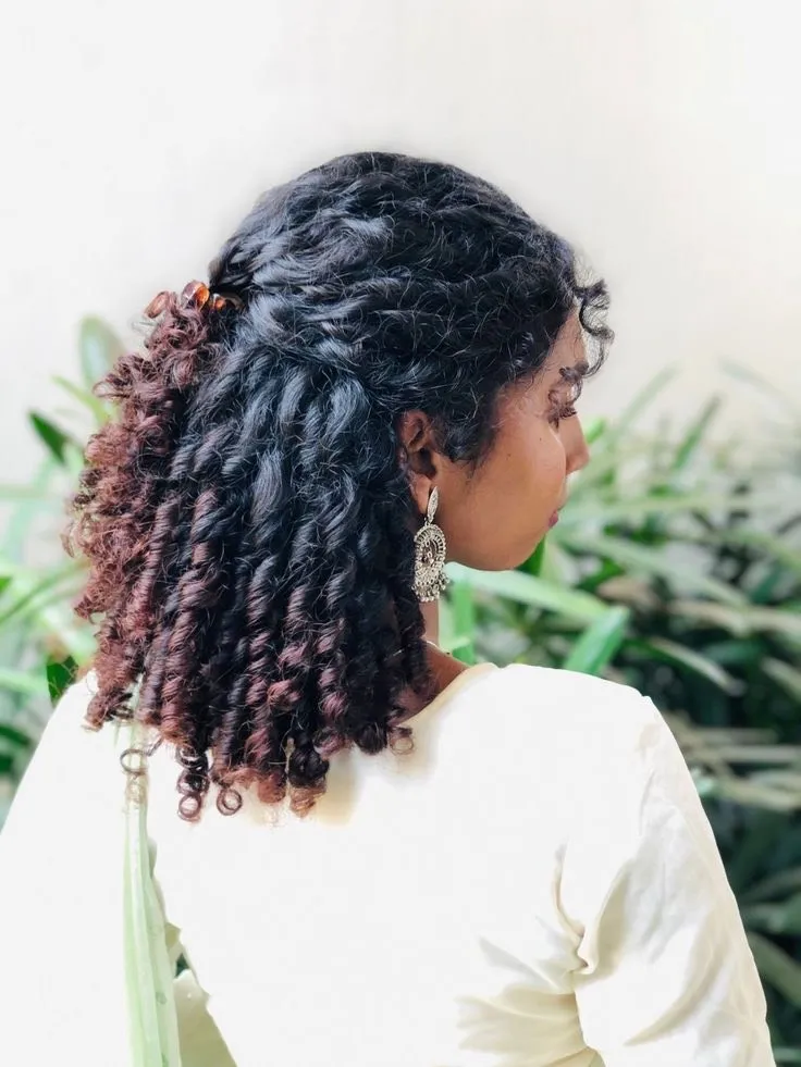 curly hair