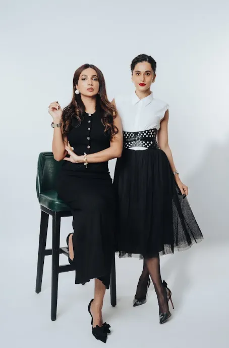 Taapsee Pannu and Kanika Dhillon