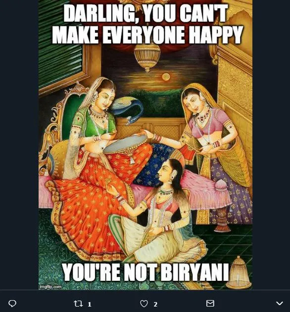 Biryani Memes