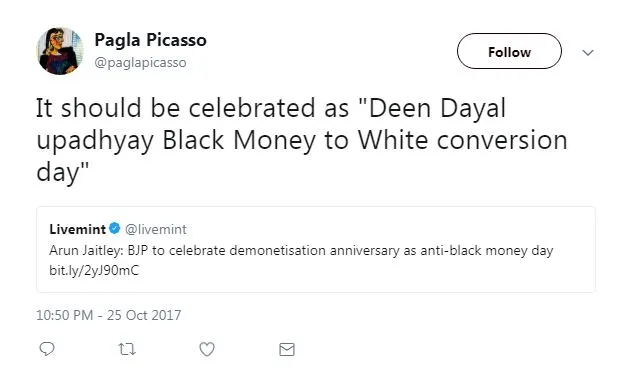 Anti Black Money Day