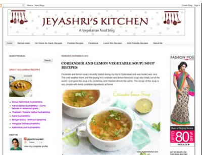 Jeyshri's Kitchen