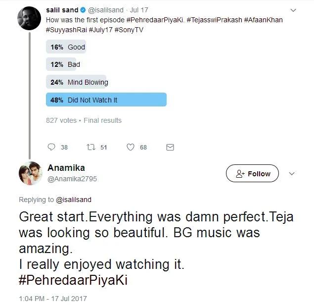 #PehredaarPiyaKi