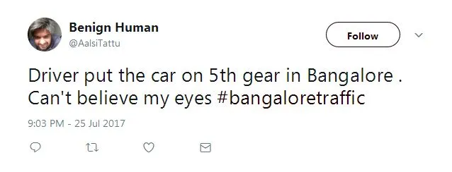 #BangaloreTraffic