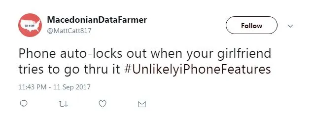 Unlikely iPhone Features