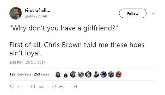 First Of All