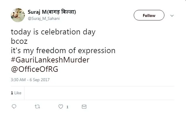 Gauri Lankesh's murder