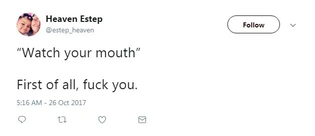 First Of All