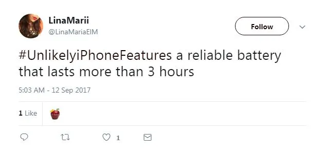 Unlikely iPhone Features