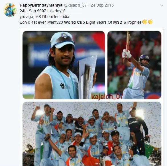 Dhoni’s greatest social media moments