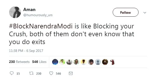 #BlockNarendraModi