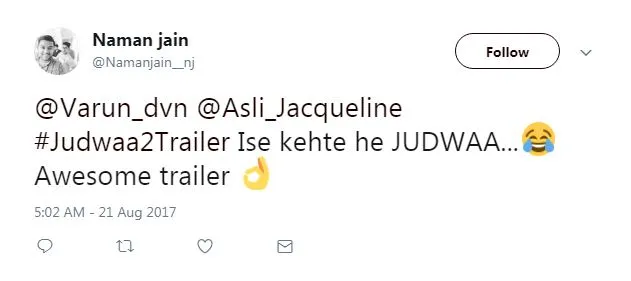 #Judwaa2Trailer