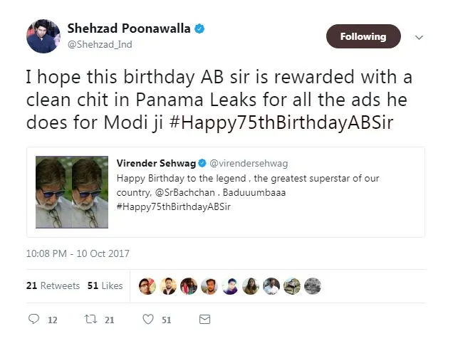 Happy 75th Birthday AB Sir