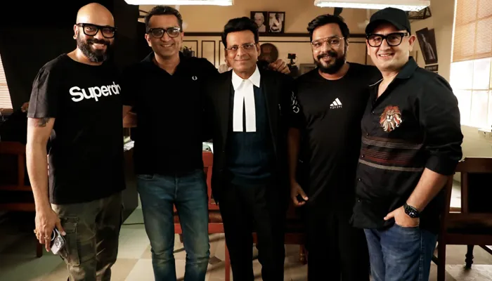 Manoj Bajpayee Wraps Up The Shoot For Apoorv Singh Karki's Courtroom Drama