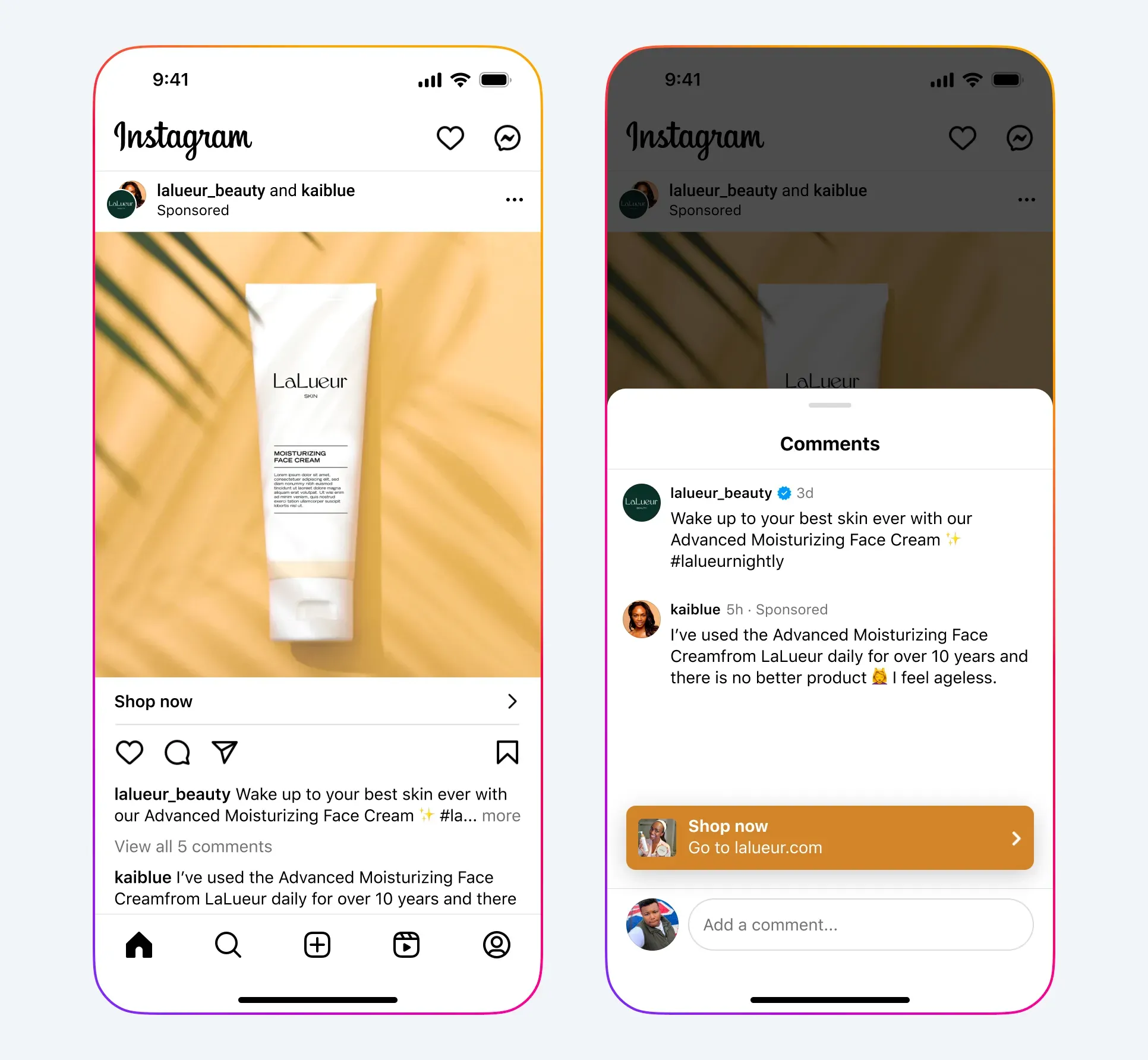 xvInstagram Rolls Out Text-Only Testimonials for Partnership Ads