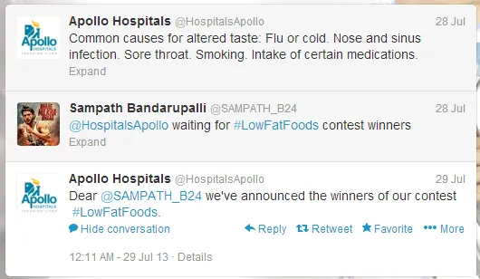 apollo hospitals tweets