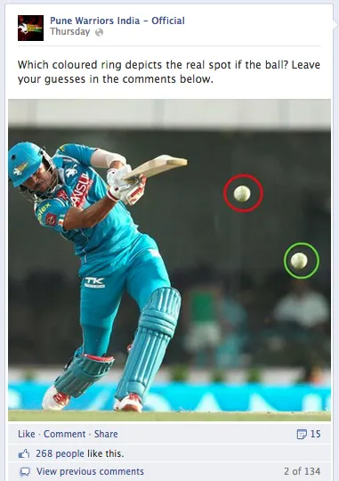 Pune Warriors Facebook Quiz