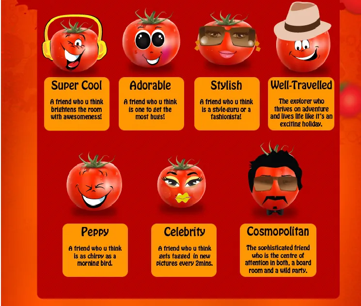 tomatina personality