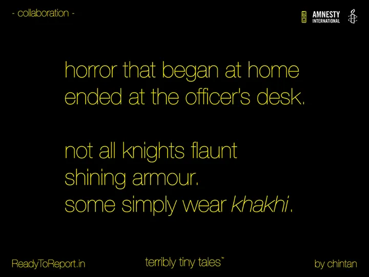 <ttt> <Amnesty> #ReadyToReport - Tale 03 - #khakhi