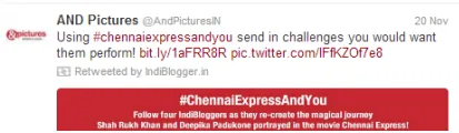 #chennaiexpressandyoy