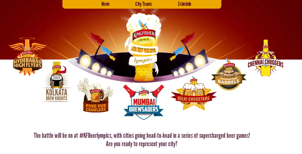 KF beerlympics campaign